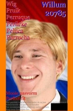 Pruik Koning Willem