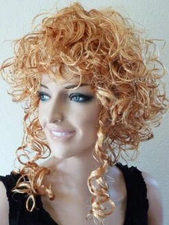 Pruik Lang Haar Goudblond Celine