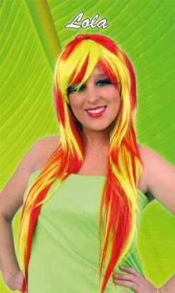 Pruik Lola Lang Haar