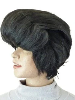 Pruik New Look Zwart Elvis