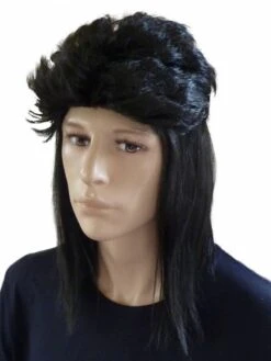 Pruik New Look Zwart Haar Matsin