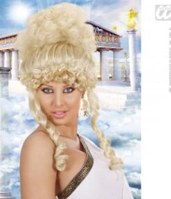 Pruik Olympische Godin Blond