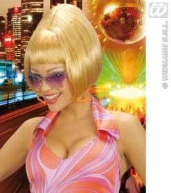Pruik Partygirl 70's Blond