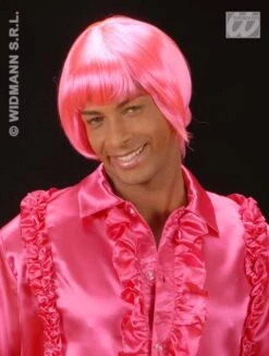 Pruik Rave Roze -Pruikentopper Exporteren Winkel pruik rave roze 2