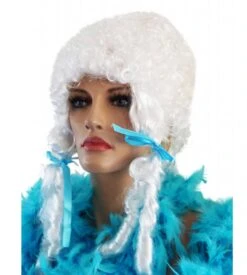 Pruik Renaissance Wit Odette