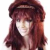 Pruik Rood/bruin Maury