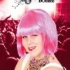 Pruik Sensation Bobline Pink