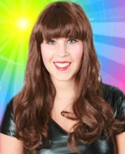 Pruik Sensation Long Style Bruin