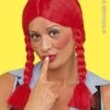 Pruik Staartjes Wendy Rood