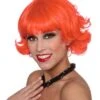 Pruik Trendy Kort Oranje