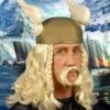 Pruik Viking Met Snor