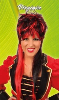 Pruik Virginia Funky