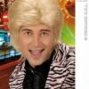 Pruik Wetlook Blond Man