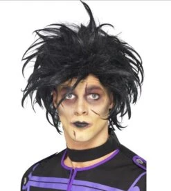 Psycho Pruik Zwart