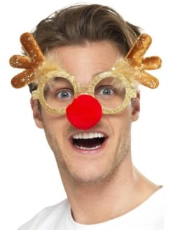 Uitgelichte producten -Pruikentopper Exporteren Winkel rendier bril fun 1