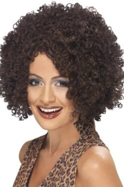 Scary Power Pruik Bruin