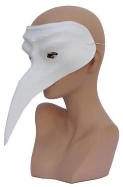 Snavelmasker Venetie Wit