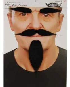 Snor + Baard + Wenkbrauwen Wang