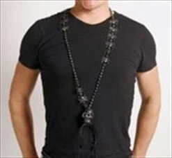 Spinnenketting Met Doodshoofd