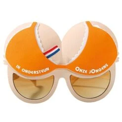 Tieten Bril Oranje Holland