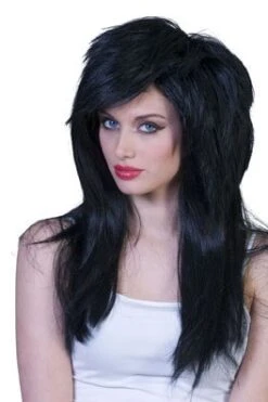 Vampiria Glamour Pruik Zwart