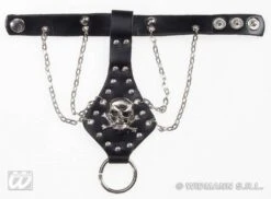 Vingerhandschoen Schedel Met Ketting