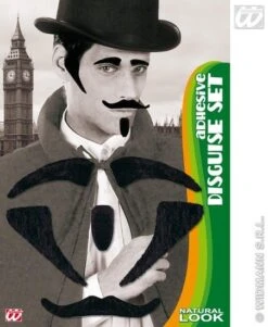 Wenkbrauwen + Bakkebaard + Snor + Sik